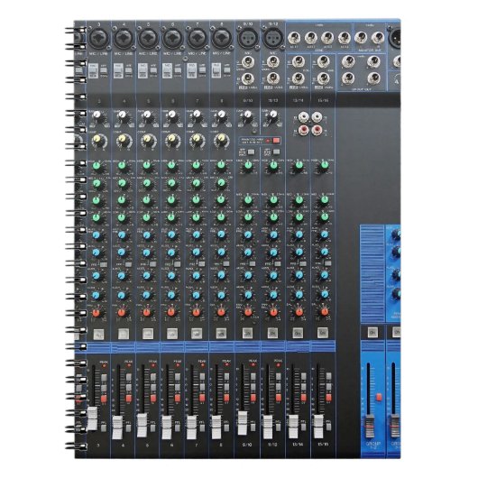 Mix het: Sound Mixer Essentials Notitieboek (Voorkant)