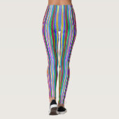 mix-kleurenlabel leggings (Achterkant)