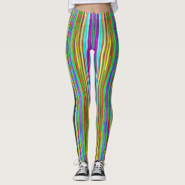 mix-kleurenlabel leggings