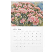Mix lentebloemen waterverf schilderij 1 kalender (Mar 2026)
