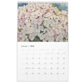 Mix lentebloemen waterverf schilderij 1 kalender (Jan 2026)
