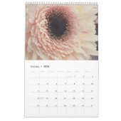 Mix lentebloemen waterverf schilderij 2 kalender (Jan 2026)