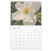 Mix lentebloemen waterverf schilderij 3 kalender (Mar 2026)