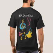 🎧 Mix Master Vibes: DJ-geïnspireerd T-shirt 🔥 (Achterkant)