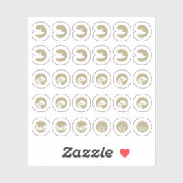 Mix Pork Fish Vegetarian Gluten Free Meal Choice Sticker