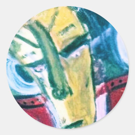 MIX TAPE DJ I RONDE STICKER (Voorkant)