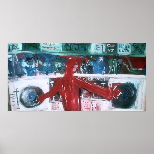 MIX TAPE DJ NUMARK POSTER (Voorkant)