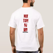 MIX TAPE DJ RED T-SHIRT (Achterkant)
