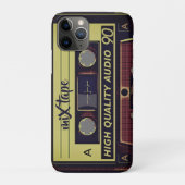  Mix Tape iPhone Case – Retro Muziek Vibes (Achterkant)