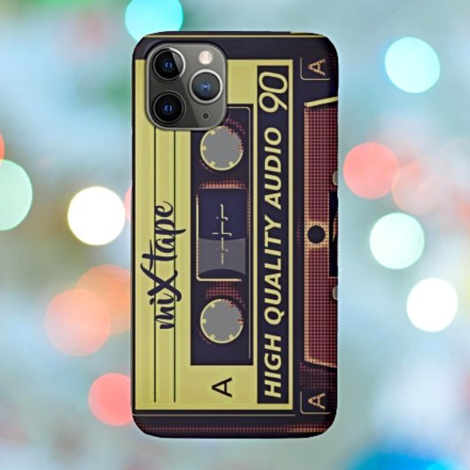  Mix Tape iPhone Case – Retro Muziek Vibes