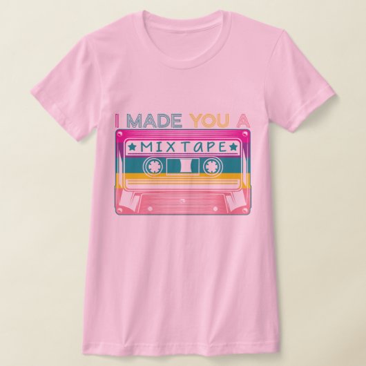 Mix Tape  jaren 80 Nostalgia Retro Tech Gen X T-shirt (Laagn)