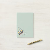 Mix Tape Liefde Post-it® Notes (Op bureau)