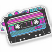 Mix Tape Magic - cassette Sticker (Voorkant)