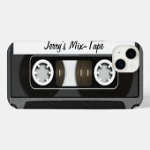 Mix Tape Persoonlijk iPhone Hoesje (Achterkant horizontaal)