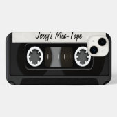 Mix Tape Persoonlijk iPhone Hoesje (Achterkant horizontaal)