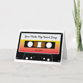 Mix Tape Valentijnse Kaart