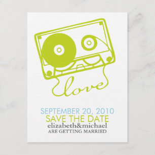 Mix tape van Love Save the Date Aankondigingen