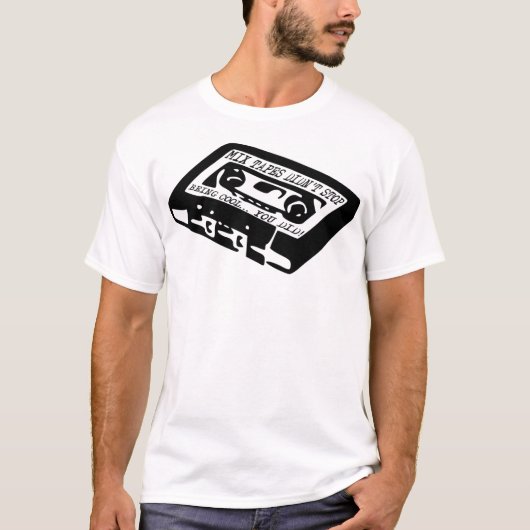 Mix Tapes Grappig T-shirt (Voorkant)