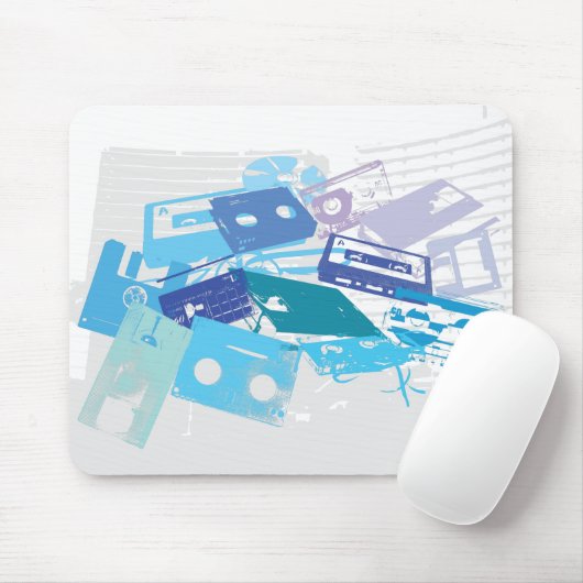 Mix Tapes Mousepad Muismat (Met muis)