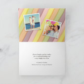 Mix Typography 2026 Eenvoudige Moderne Nieuwjaarsf Feestdagen Kaart (Binnen)