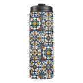 Mix van Azulejos Sips van São Tegels Thermosbeker (Voorkant)