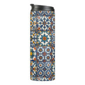 Mix van Azulejos Sips van São Tegels Thermosbeker (Geroteerd rechts)