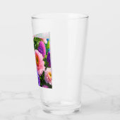Mix van bloemen glas (Links)