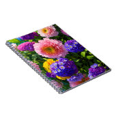 Mix van bloemen notitieboek (Rechterzijde)