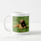 mix van hond, pitbull/boxer koffiemok (Links)