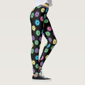 Mix van pickleballen 4 (kleine tegel) leggings (Rechts)