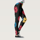 Mix van pickleballs 3 (XL tegel maat) Leggings (Rechts)