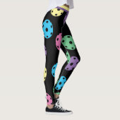 Mix van pickleballs 4 (XL tegel maat) Leggings (Rechts)