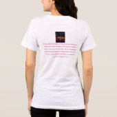 Mix van traditie en moderniteit Tri-Blend shirt (Achterkant)