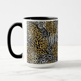 Mixed Animal Print Zebra Leopard Tiger Mixed Print Mok