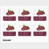Mixed Berry Small Business Label (Vel)