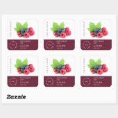 Mixed Berry Small Business Label (Vel)