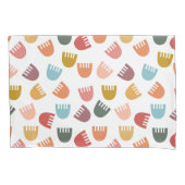 Mixed Boho Flowers Kussensloop (Voorkant)