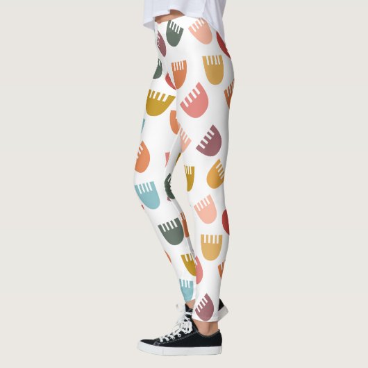 Mixed Boho Flowers Leggings (Links)
