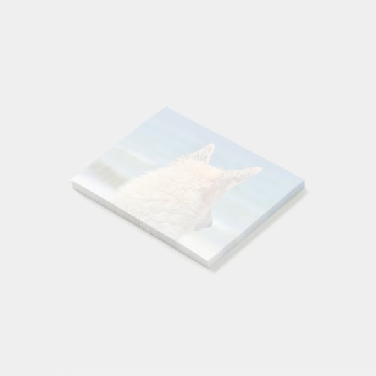 Mixed Breed Dog Zonnezand en Surf Post-it® Notes (Schuin)