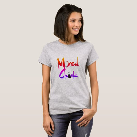 Mixed Chick T-shirt (Voorkant volledig)