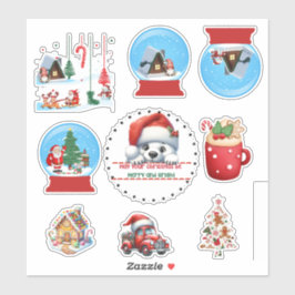 Mixed Christmas Stickers