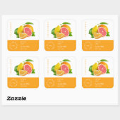 Mixed Citrus Small Business Label (Vel)