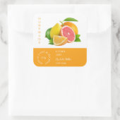 Mixed Citrus Small Business Label (Tas)
