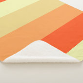 Mixed Color Stripe Fleece Sherpa Deken Gift Idee (3/4)