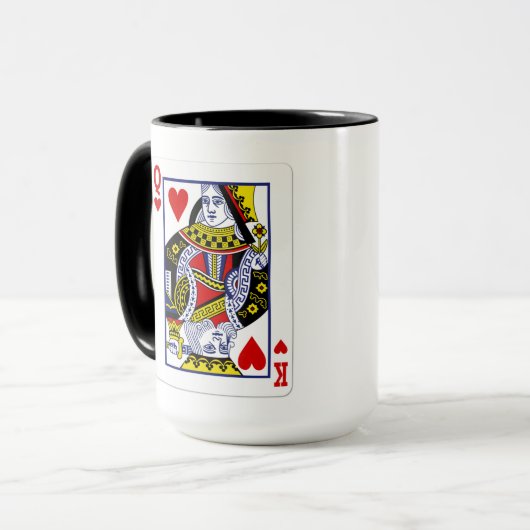 Mixed King & Queen - Two Spirited Plays Card Mok (Voorkant links)