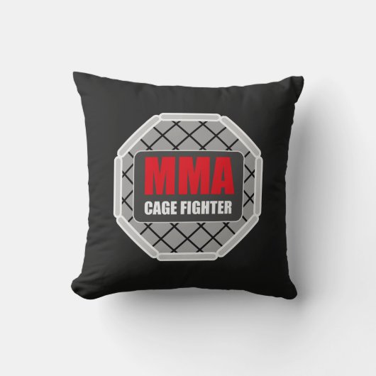 Mixed Martial Arts Cagevechter MMA Kussen (Voorkant)
