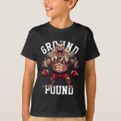 Mixed Martial Arts MMA FIGHTER GROUND POND T-shirt (Voorkant)