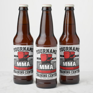 Mixed Martial Arts VOEG NAAM TOE MMA Fight Trainin Bier Etiket