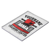 Mixed Martial Arts VOEG NAAM TOE MMA Fight Trainin Notitieboek (Linkerzijde)