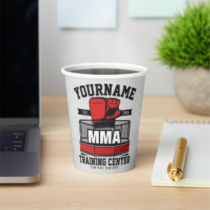 Mixed Martial Arts VOEG NAAM TOE MMA Fight Trainin Papieren Bekers